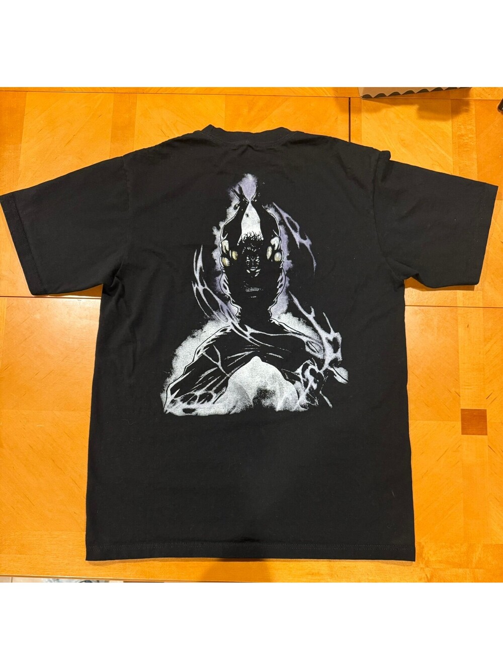 Rawgear Men's Black Anime Graphic Fitness Gym T-Shirt Size Large - Picture 3 of 9